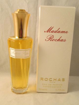 Vintage Madam Rochas Eau De Parfum 1.  7 Oz.  Spray.  Edp