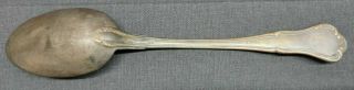 Real silver spoon T800 antique very old handmade with 4 different marks 2