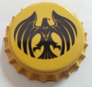 100 Yellow Beer Bottle Crown Caps Falcon Home Brew Decoration