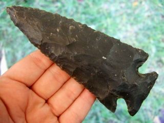 Fine 4 7/8 inch Kentucky Lost Lake Point with Arrowheads Artifacts 2