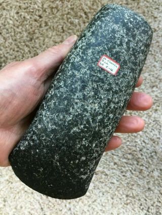 Large (7 " L),  Authentic,  Flared Bit Celt (axe) From St.  Clair Co. ,  Ill;