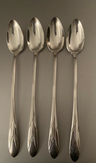 National Silver Co. ,  Empire,  Tea Spoons,  Set Of 4