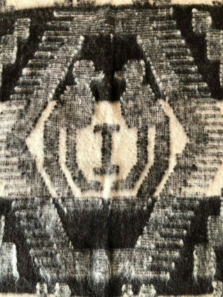 Vintage Handwoven Mayan Guatemalan Wool Momostenango Blanket 2