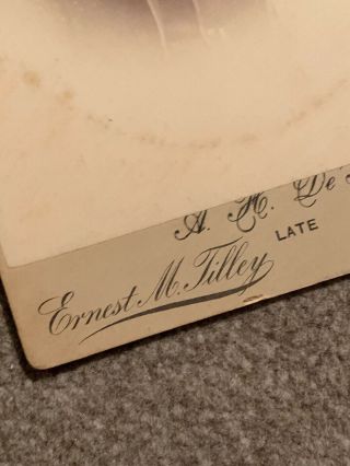 Antique Vintage Carte De Visite Skull Memento Mori Victorian Photography Art CdV 5