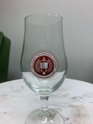 Southern Tier Brewing Co Stemmed Tulip Beer Glass