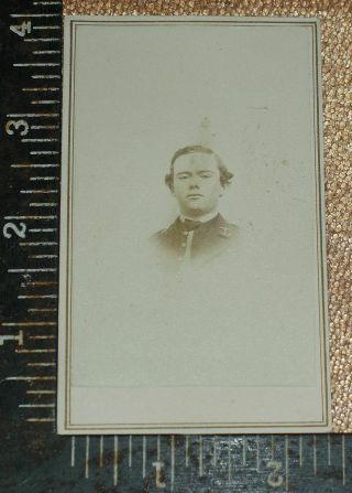 Civil War Cdv Acting Midshipman Class Of 1861 Newport Rhode Island