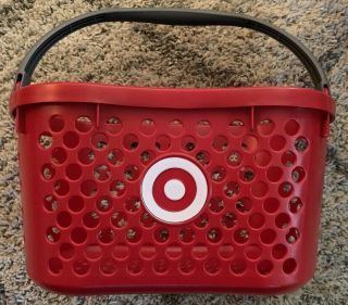 Vintage - Target Red Logo Shopping Basket - With Handle - (from Abandoned Store)