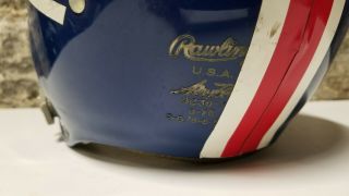 Vintage Rawlings York Giants NFL 2 Bar Football Helmet Youth HC - 30 3