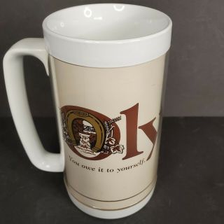 Vintage Olympia Beer Thermo Serv Mug Stein Cup
