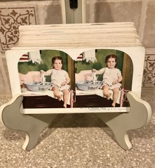 Set Of 97 Stereograph Stereoscope Cards C 1898 - 1902 T W Ingersoll