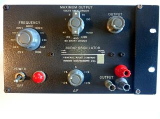 General Radio Company 1311 - A Audio Oscillator Vintage Test Equipment Genrad