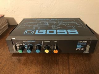 Vintage Boss Rps - 10 Digital Pitch Shifter/delay - Untested/parts Only