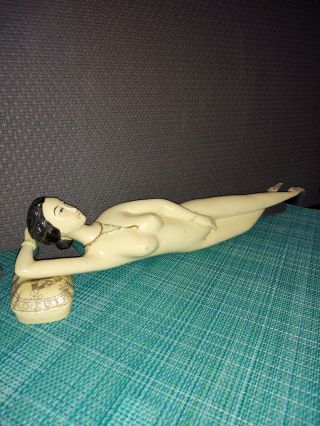 CHINESE IVORY DOCTORS LADY FIGURINE 3