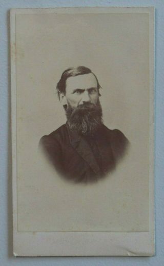 19th United States President Rutherford B.  Hayes Cdv,  Carte De Visite
