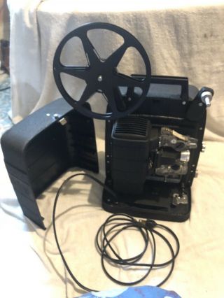 Vintage Auto Load Bell & Howell 8mm Film Movie Projector Model 256 Usa