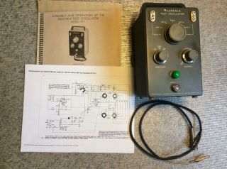 Vintage Heathkit Test Oscillator Model To - 1 -
