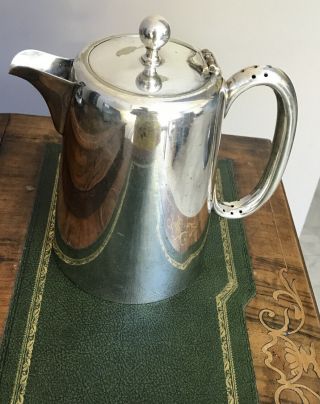 Vintage Silver Plated Hotel Ware Tea Pot