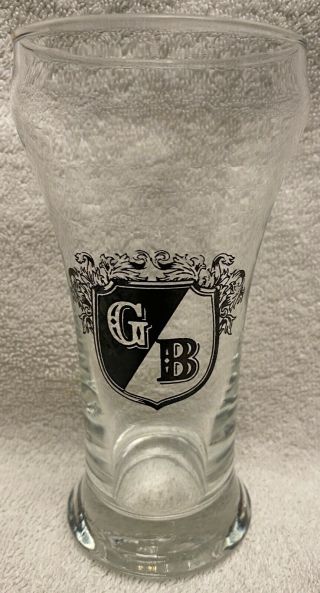 Vintage Griesedieck Bros.  St Louis Beer Glass 5 1/2 