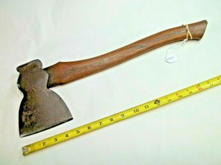 Broad Axe,  Vintage 4 - 7/8 " Wide Blade Hand Forged,  Broad Axe,  Double Bevel Bit