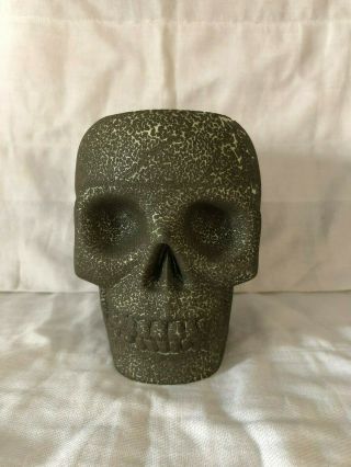 Classic Black Crawl Skull Mug Munktiki Tiki Mug 10/25 Farm Crawling Glaze Finish