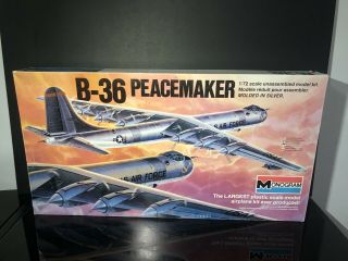 1/72 Vintage Monogram Convair B - 36 Peacemaker Model Kit No.  5703 Mib