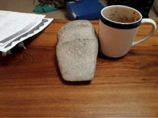 Woodland Primitive Native American Indian Artifact - Stone Axe Head Full Groove