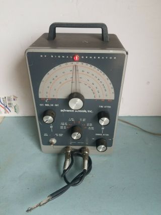 Vintage Advance School Rf Signal Generator Model Igb - 102