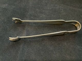 Holmes And Edwards Erie System Sugar Tongs