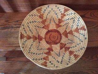 Rare Early Native American Indian Basketry Basket