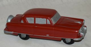 Vintage 1950s Banthrico Nash Rambler Promo Car Bank - Metal - Red