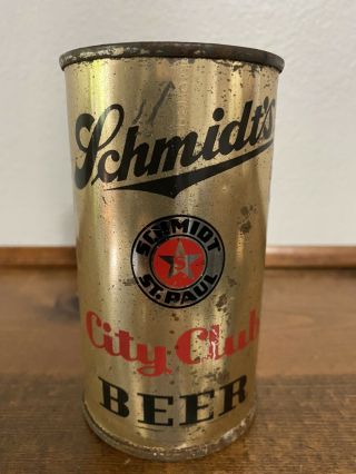 Schmidt’s City Club Beer Can Coin Bank 1940s St.  Paul Minnesota
