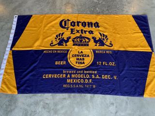 Corona Extra Beer Cervecer Modelo Mexico Flag Banner 3 