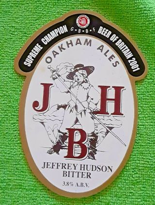 Oakum Ales " Jhb " Beer Pump Clip Badge Collector - Man Cave