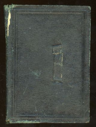 Small Philadelphia Photograph Album With 12 Cdvs And Four Tintypes In Cdv
