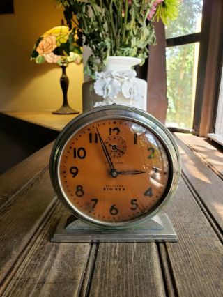 Vintage Big Ben Westclox Style 4 Chime Alarm Clock 1 - A 69