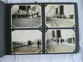 Photo Album Trip To France On The Ss Ile De France 1928 - 35