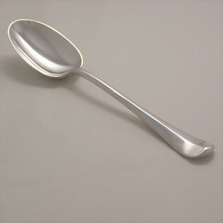 Rattail Design Mappin & Webb Sheffield Silver Service Cutlery Table Spoon 8⅛ "
