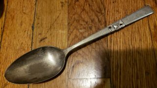Antique,  Vintage Collectible Serving Spoon 8.  5 " Silver Plated - Community
