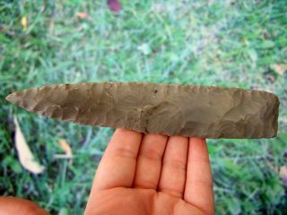 Fine 6 7/16 inch Kentucky Stanfield Knife with Arrowheads Artifacts 3