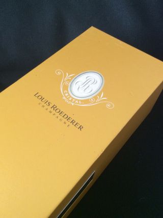Louis Roederer Cristal Champagne Box - 2009 Vintage - With Mini Leaflet Inside 2