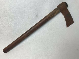 Revolutionary War Antique Hand Forged Indian Tomahawk Belt Axe Barn Find
