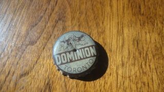 Stunning Cork Lined Bottle Cap Dominion Dogs Toronto Ontario