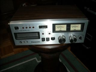 Panasonic Rs - 808 Vintage Stereo 8 Track Tape Deck.