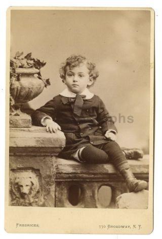 19th Century Children - 19th Century Cabinet Card Photograph - York
