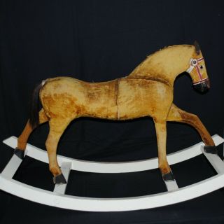 Antique Wooden Rocking Horse Antique Toy