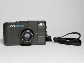 Agfa Compact Vintage 35mm Rangefinder Film Camera W 39mm F/2.  8 Agfa Solinar Lens
