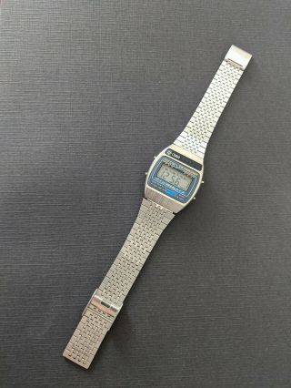 Vintage Omni Melody Men’s LCD Alarm Chronograph Digital Wrist Watch NOS 3