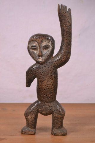 African Tribal Art,  Lega Statue From Democratic Republic Of Congo.