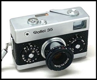Classic Vintage Rollei 35 Camera - - For Repair Or Spare Parts