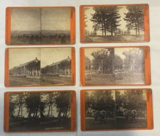 Robinson Richfield Springs Ny Six Stereoviews 1870 